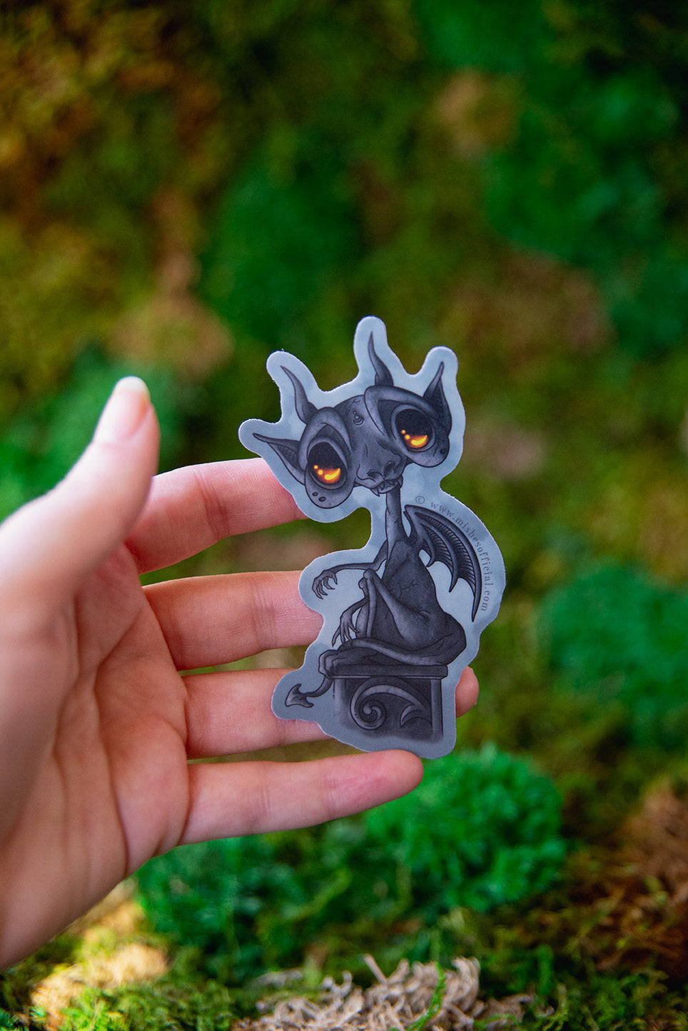 Gargoyle Mish Sticker