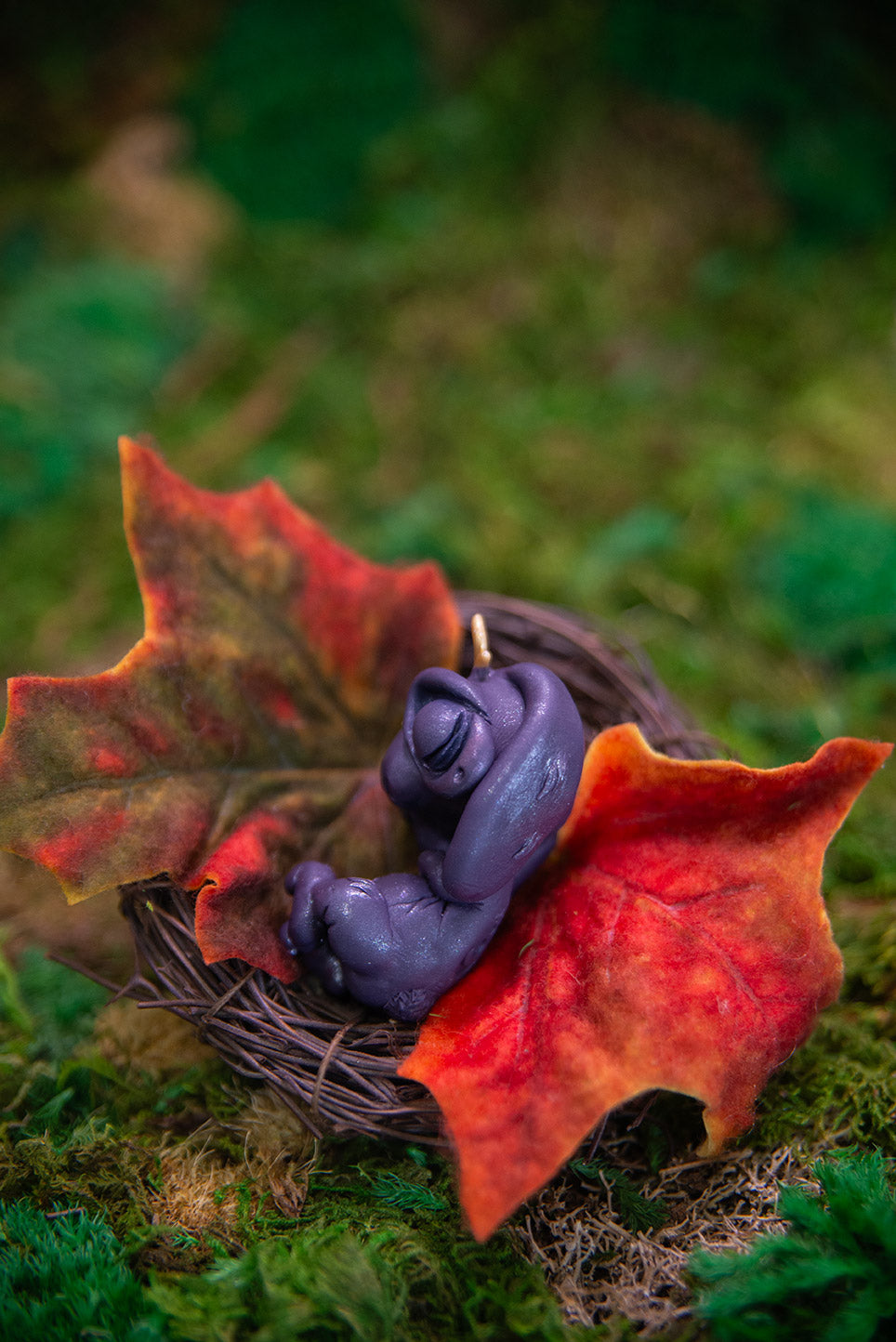 Purple Jackalope Baby Mish #029