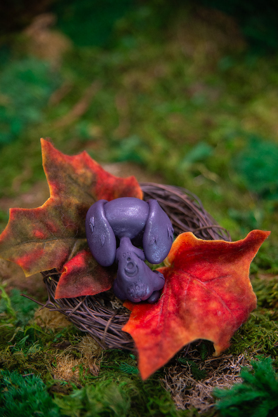 Purple Jackalope Baby Mish #029