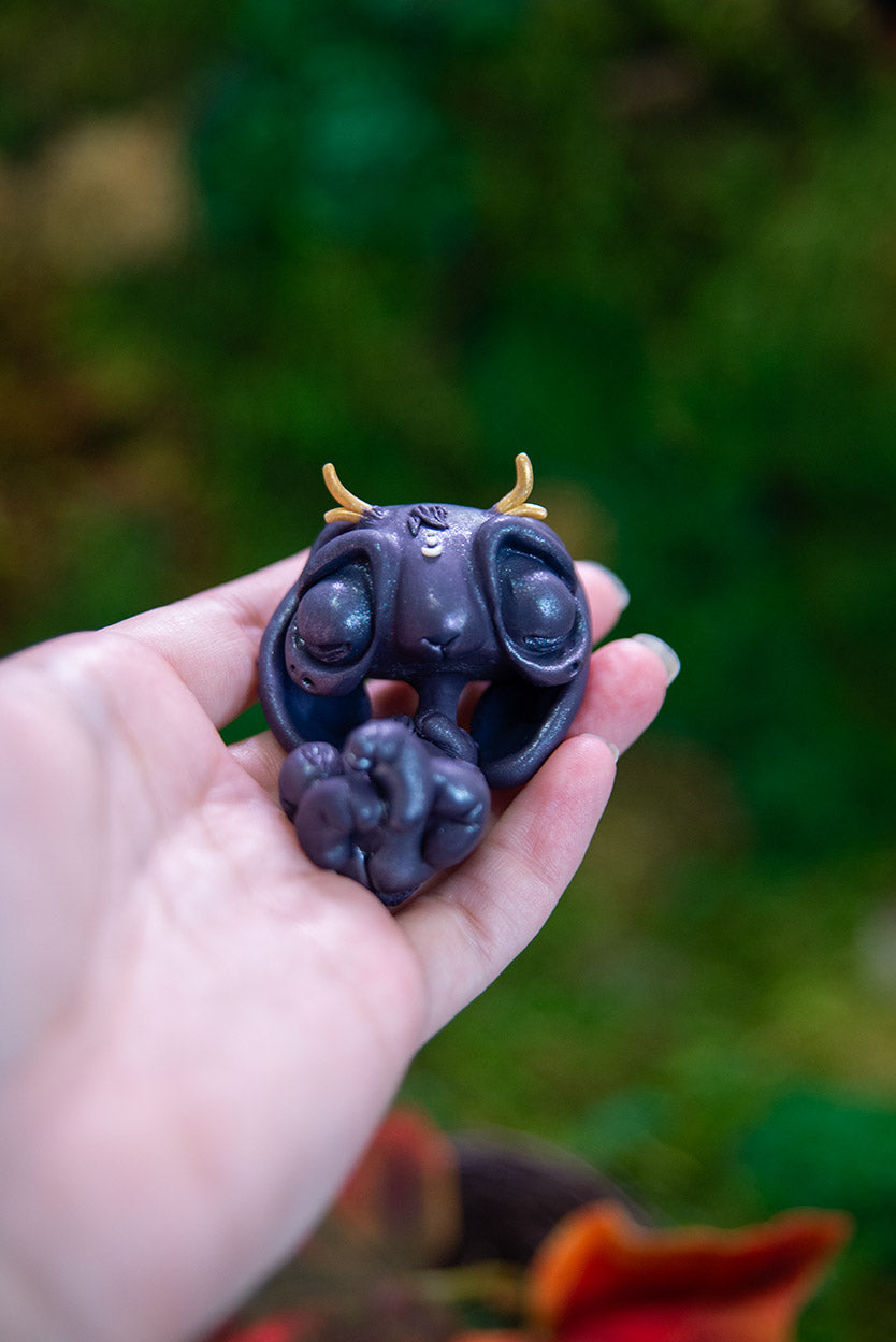 Purple Jackalope Baby Mish #029