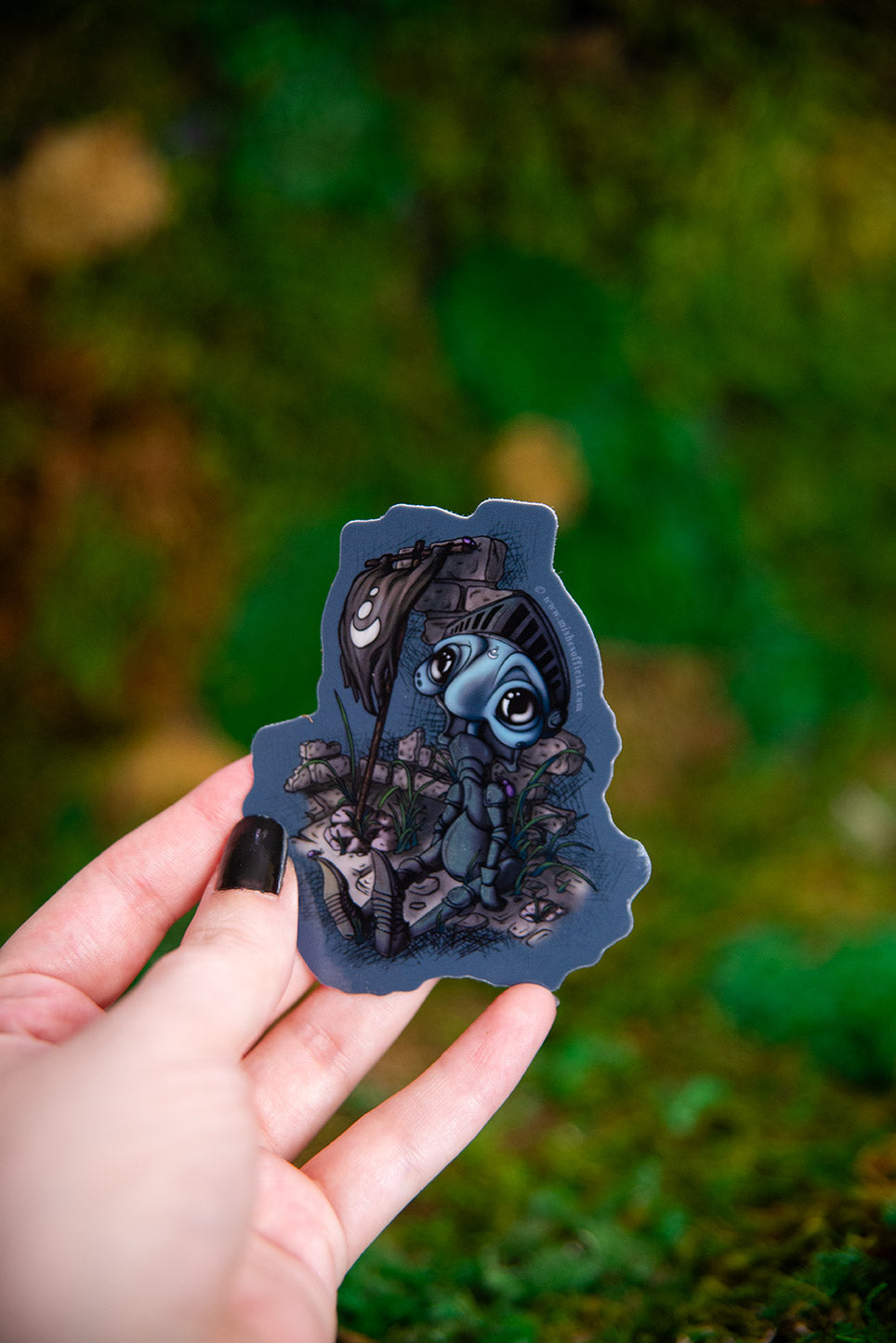 Fallen Knight Sticker