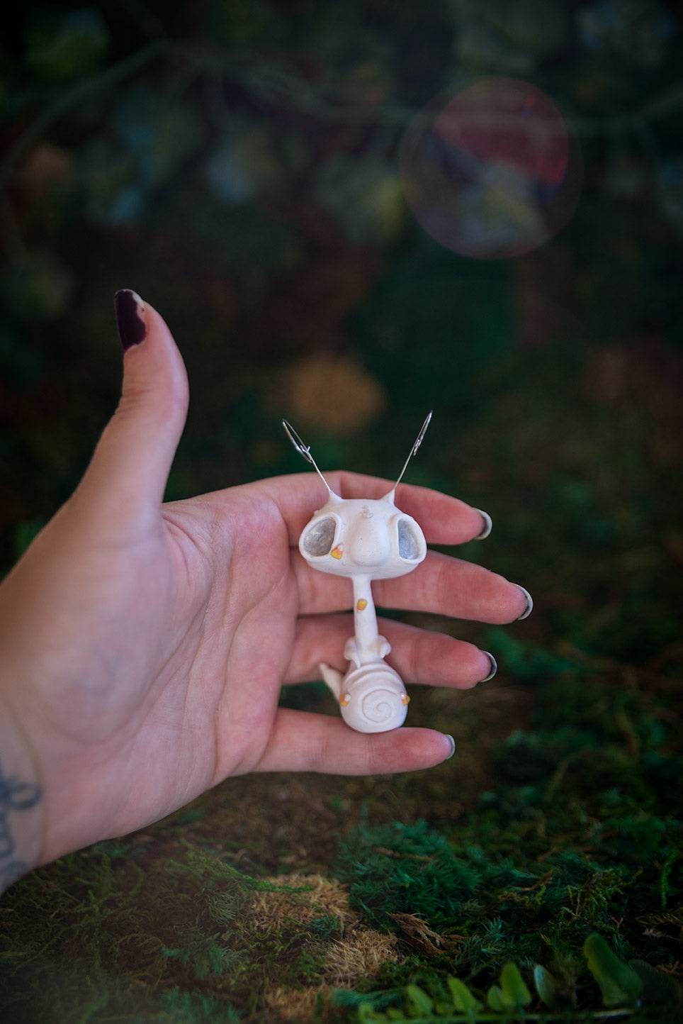 Glowing Ghost Sprocket w/ Candy Corn #134