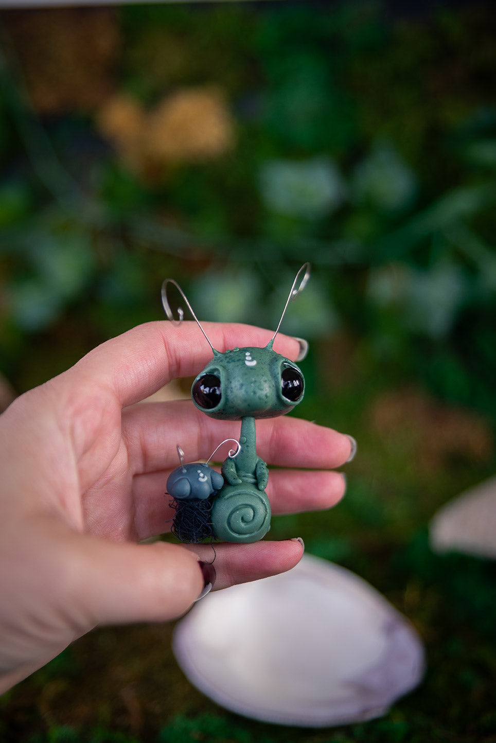 Green Mersprocket w/ Blue Baby #130