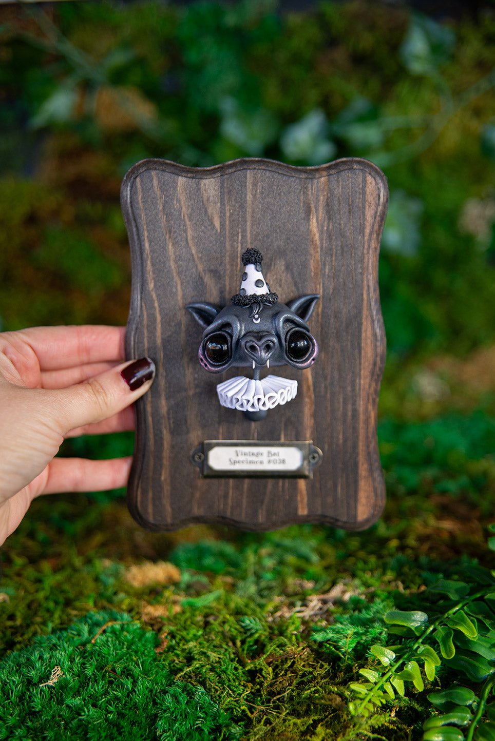 "Vintage" Bat Head Wall Mount #038
