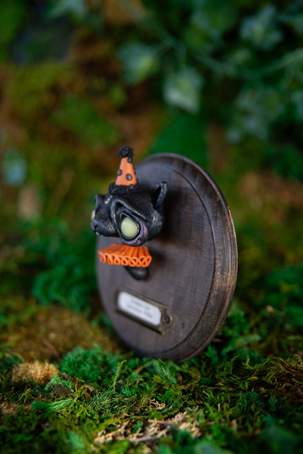 "Vintage" Cat Head Wall Mount #036
