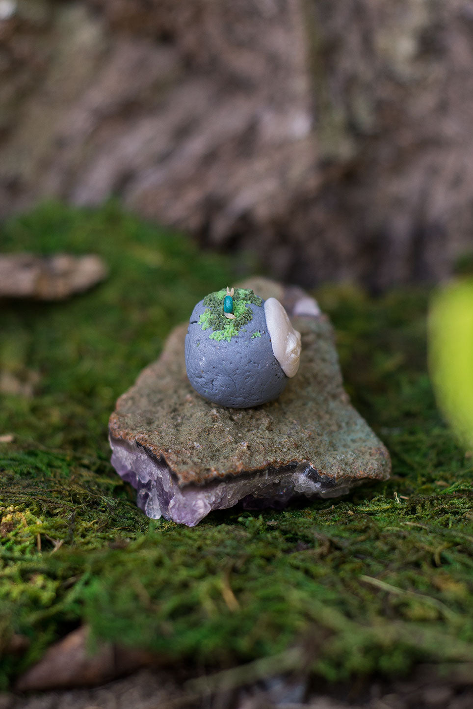 Runeling with Blue Snail