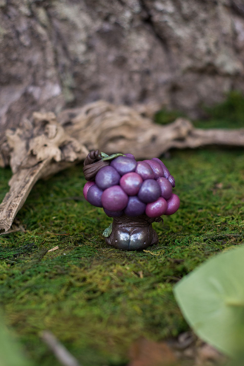 Grape Mish w/ Labradorite Eyes & Amethyst #78