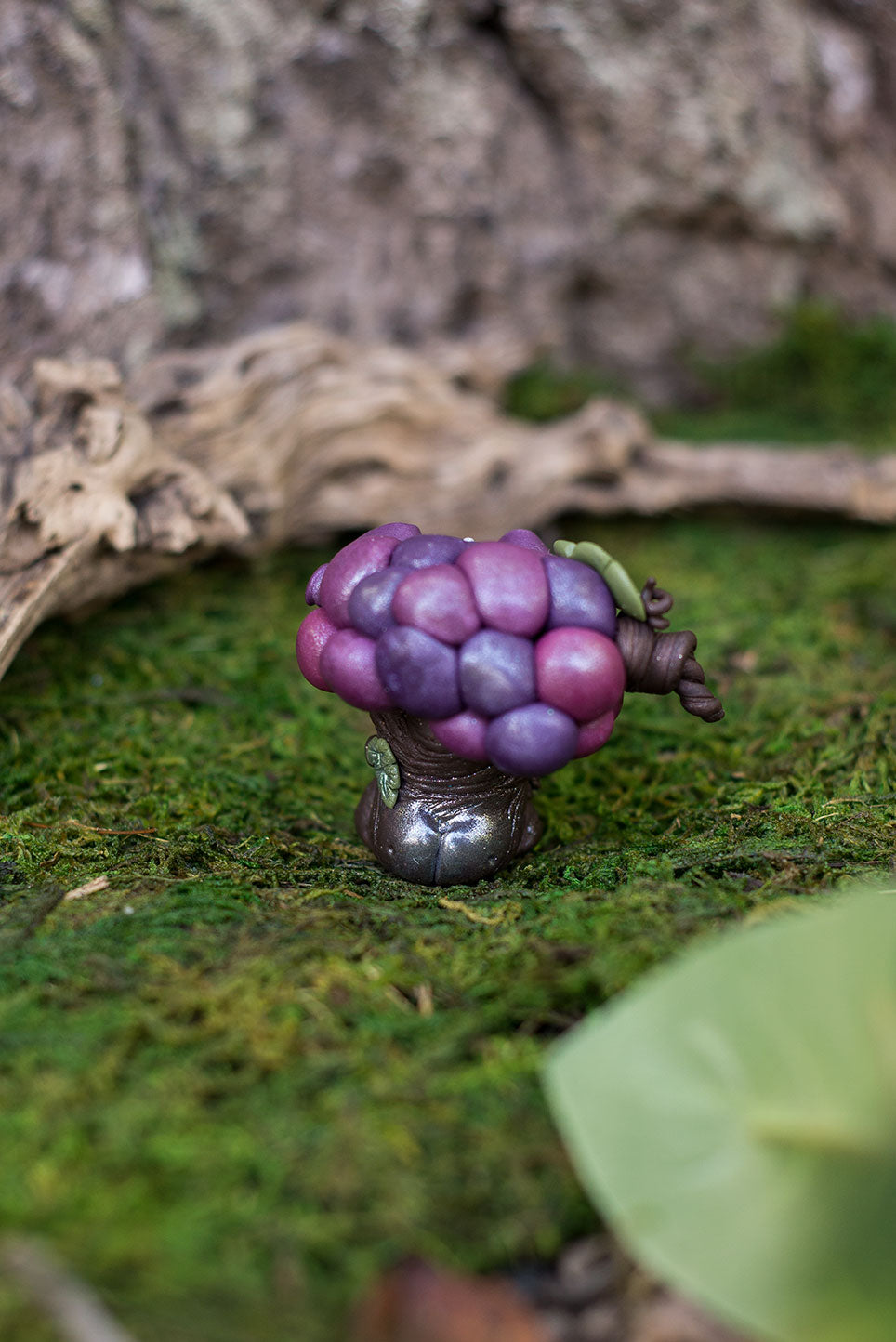 Grape Mish w/ Labradorite Eyes & Amethyst #79