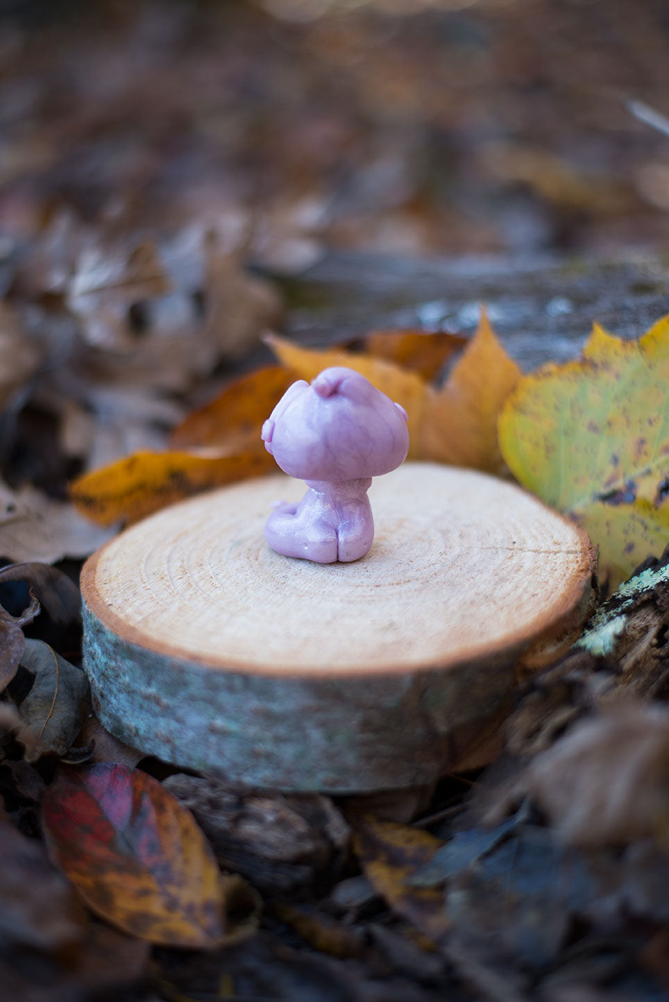 Purple Ghost Mish w/ Amethyst