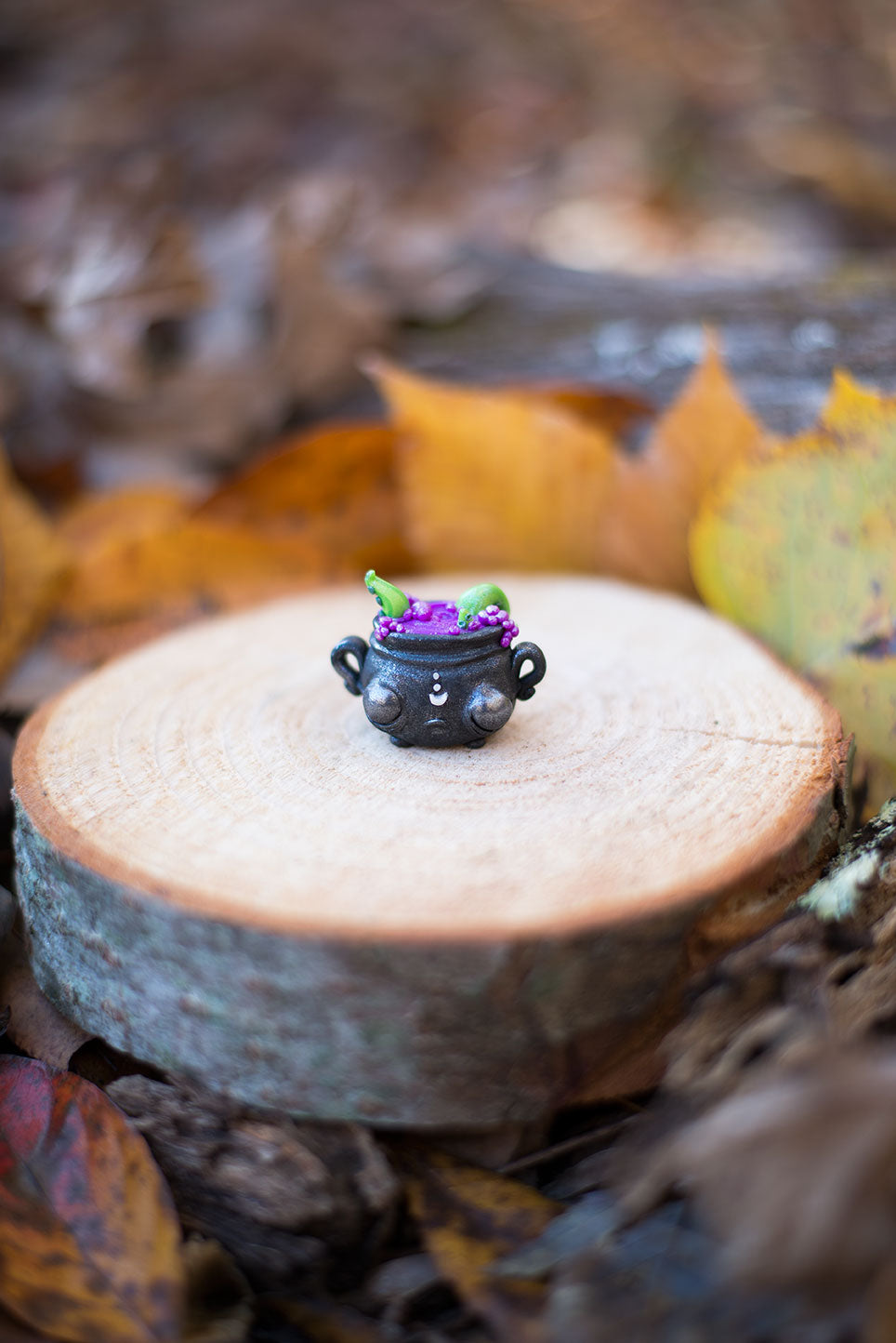 Purple Potion in Cauldron Spore