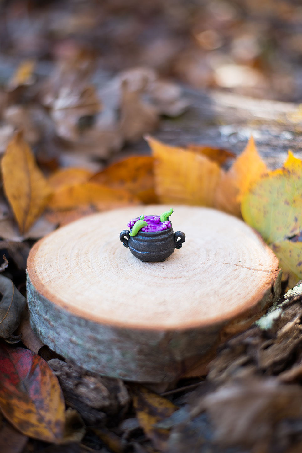 Purple Potion in Cauldron Spore
