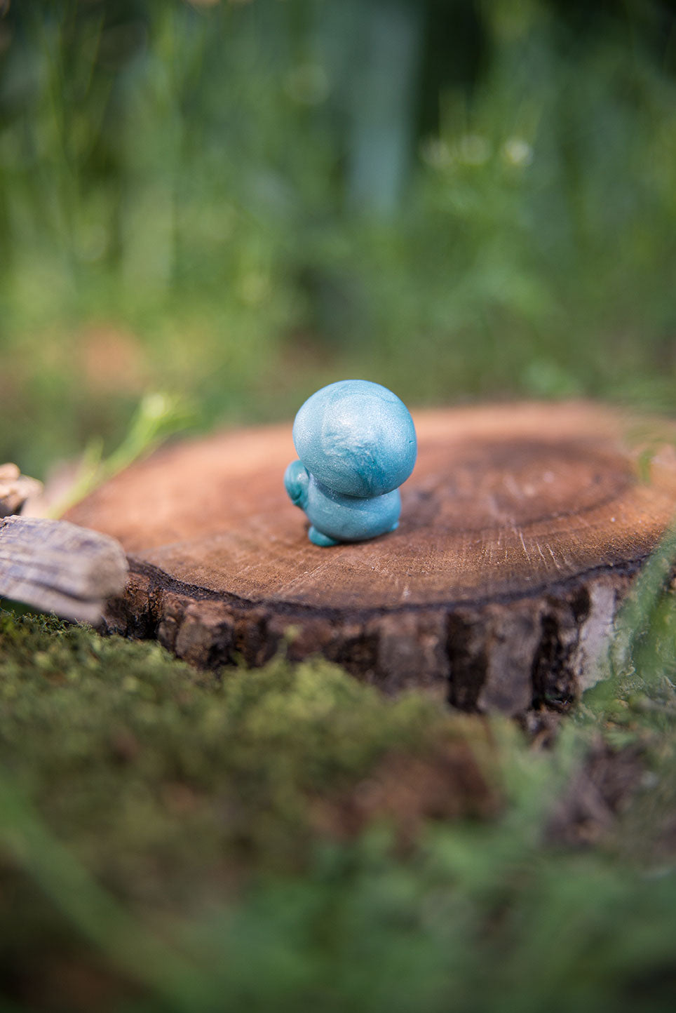 Blue Mushroom Spore #13