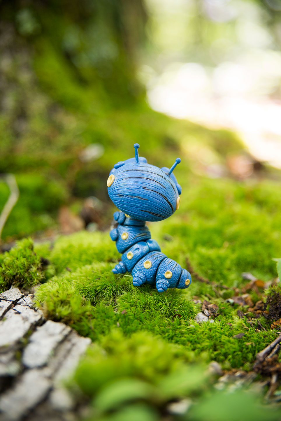 Blue Caterpillar Mish #130