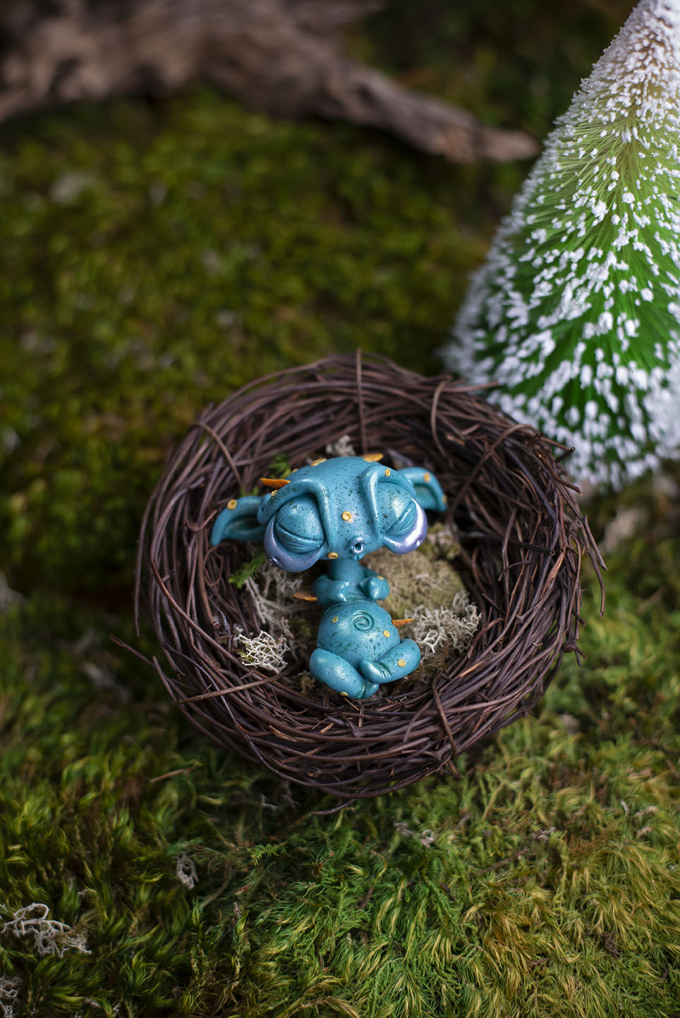 Blue Goblin Mishling (old design) #48