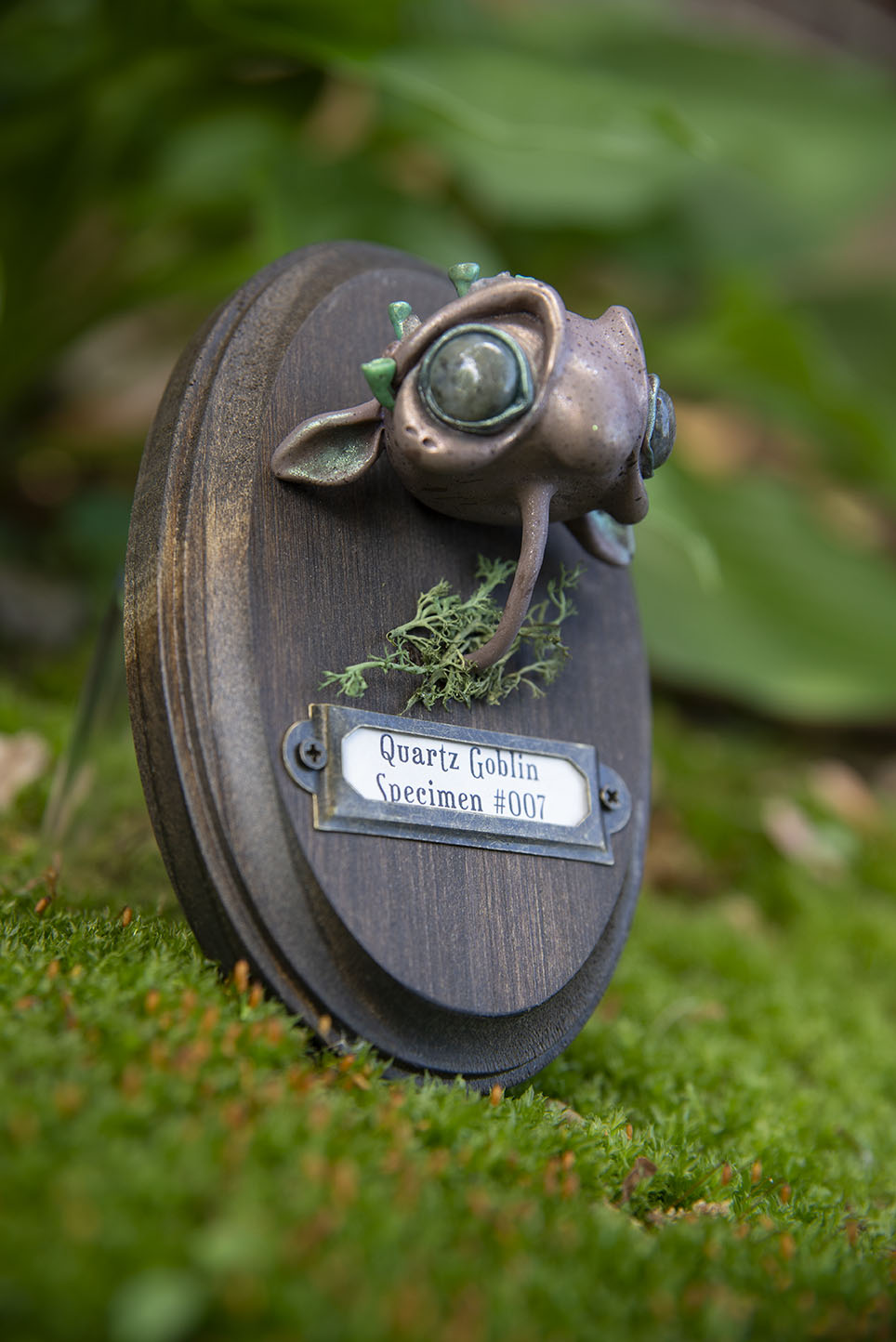 Brown Quartz Goblin Mount #007/2021