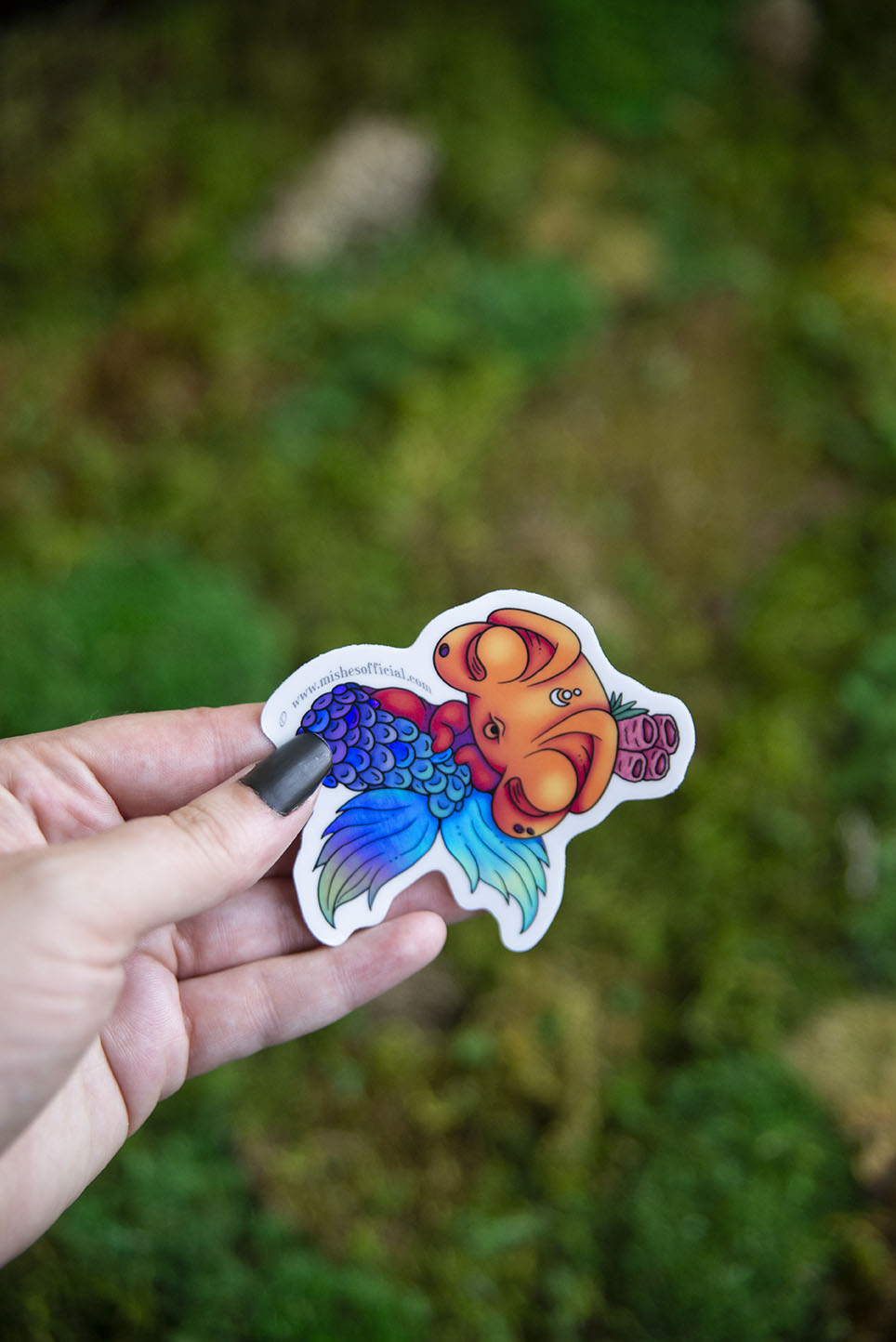 Baby Mermish Sticker *RETIRED*