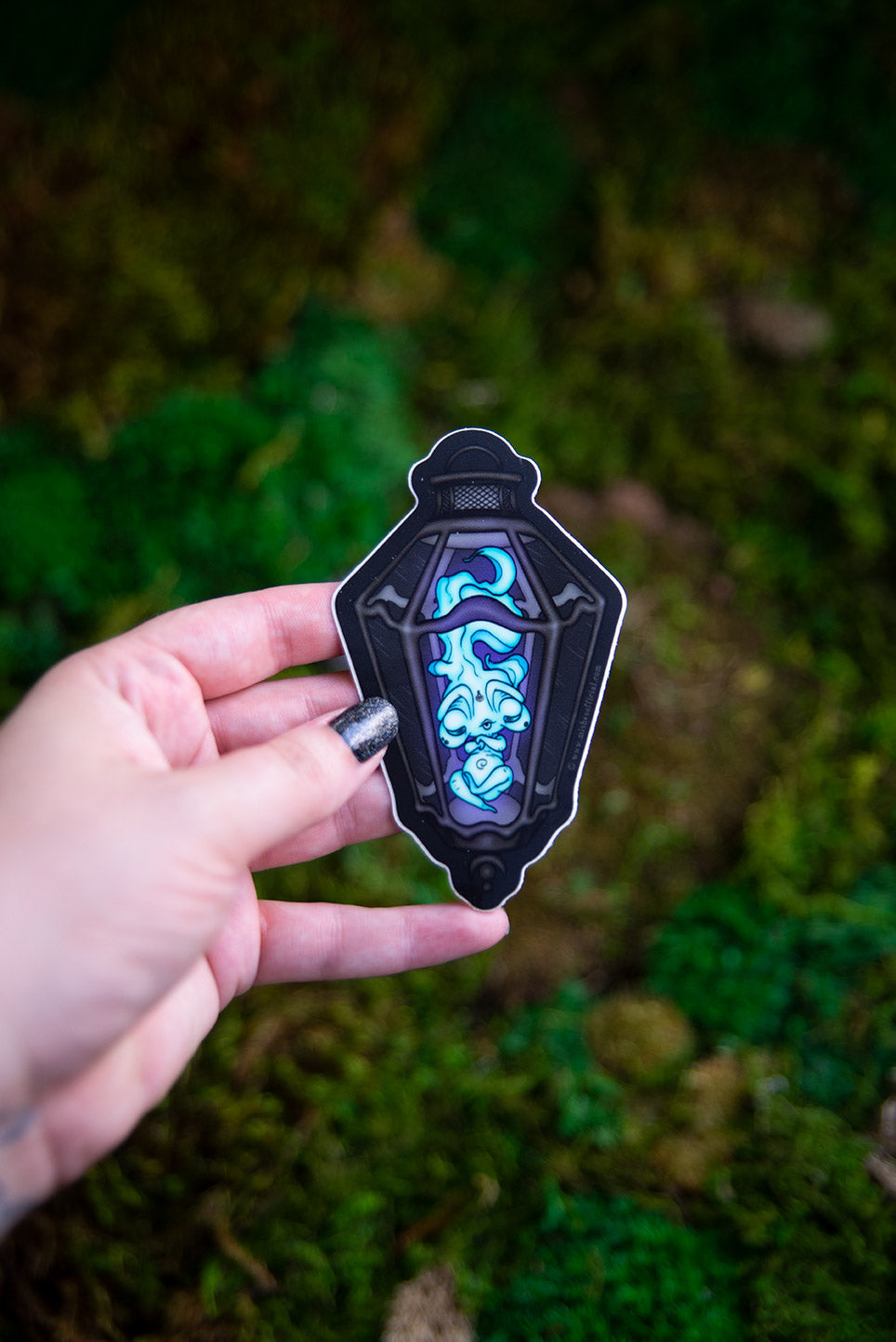 Baby Wisp Lantern Sticker *RETIRED*
