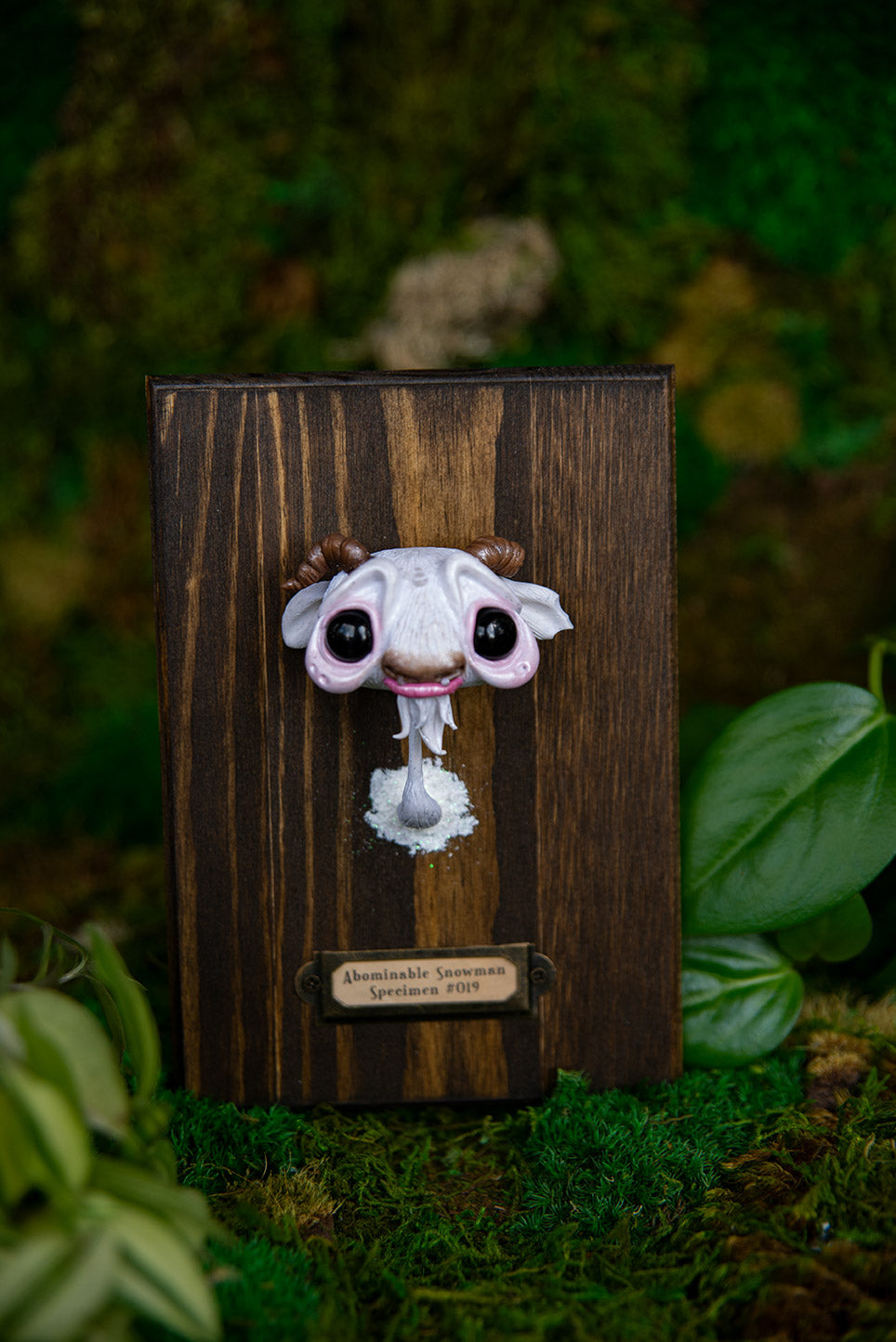 Pink Scarred Abominable Snowman Mount #019