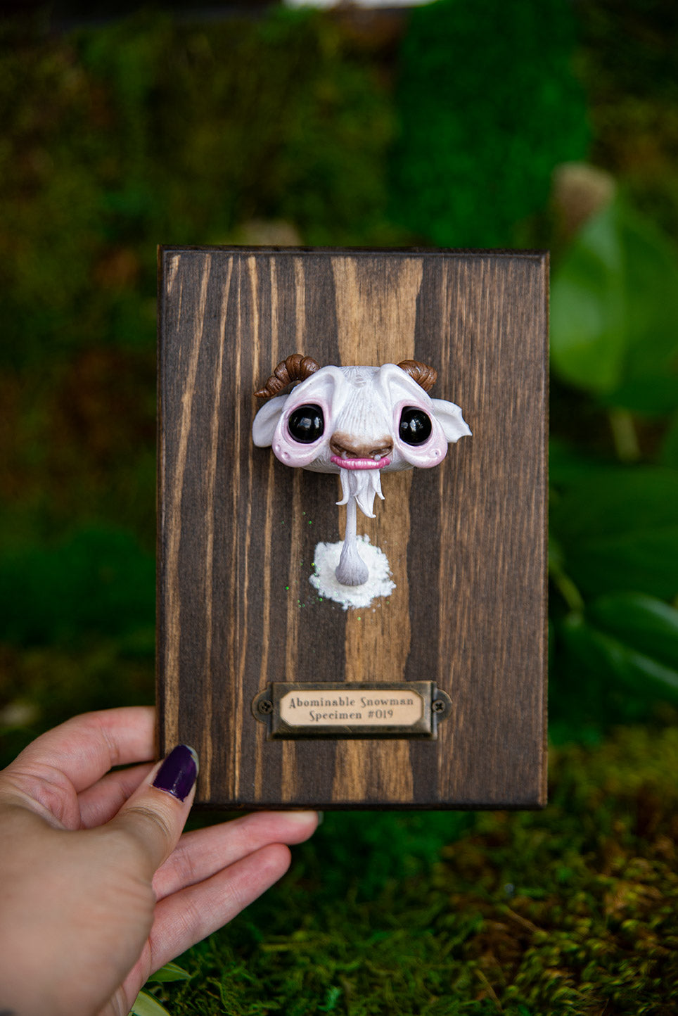 Pink Scarred Abominable Snowman Mount #019