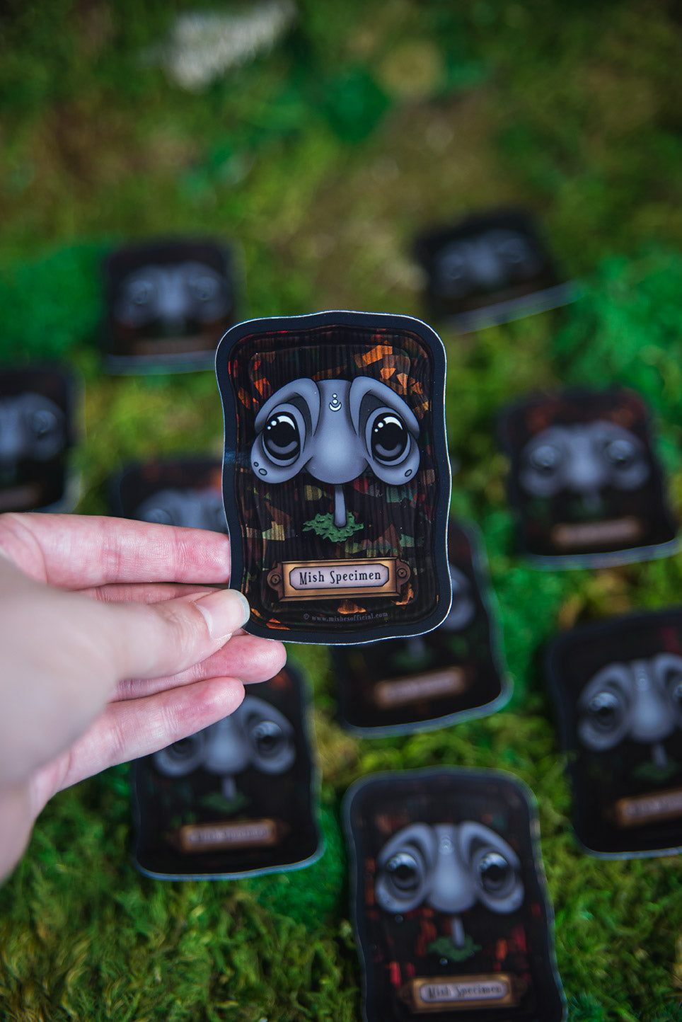 Woodrow Head Mount Sticker