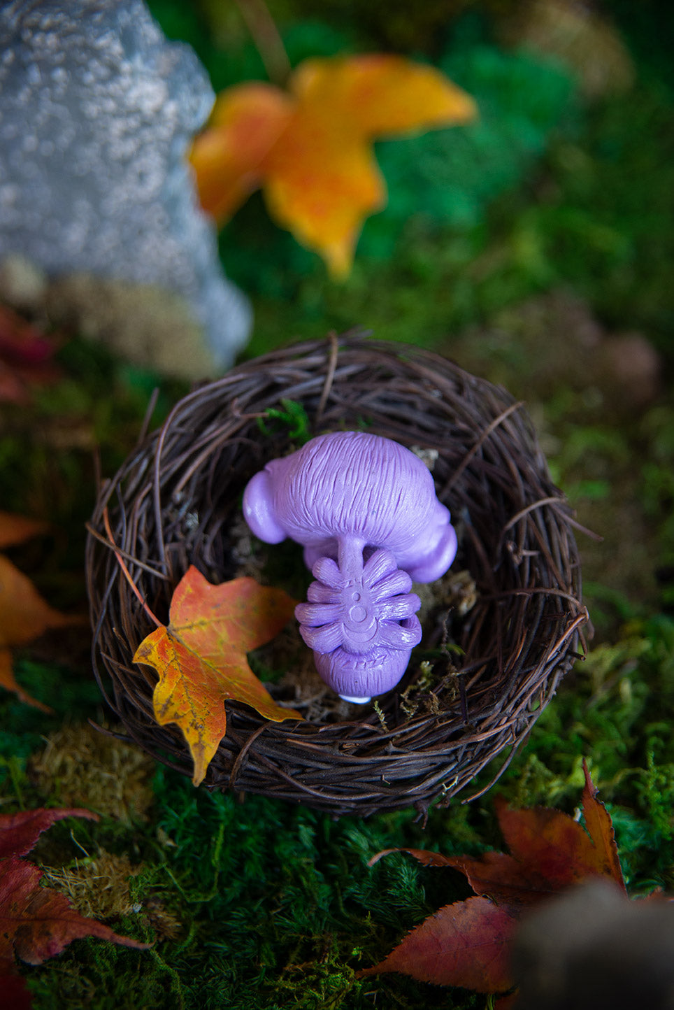 Purple Spider Mishling #024