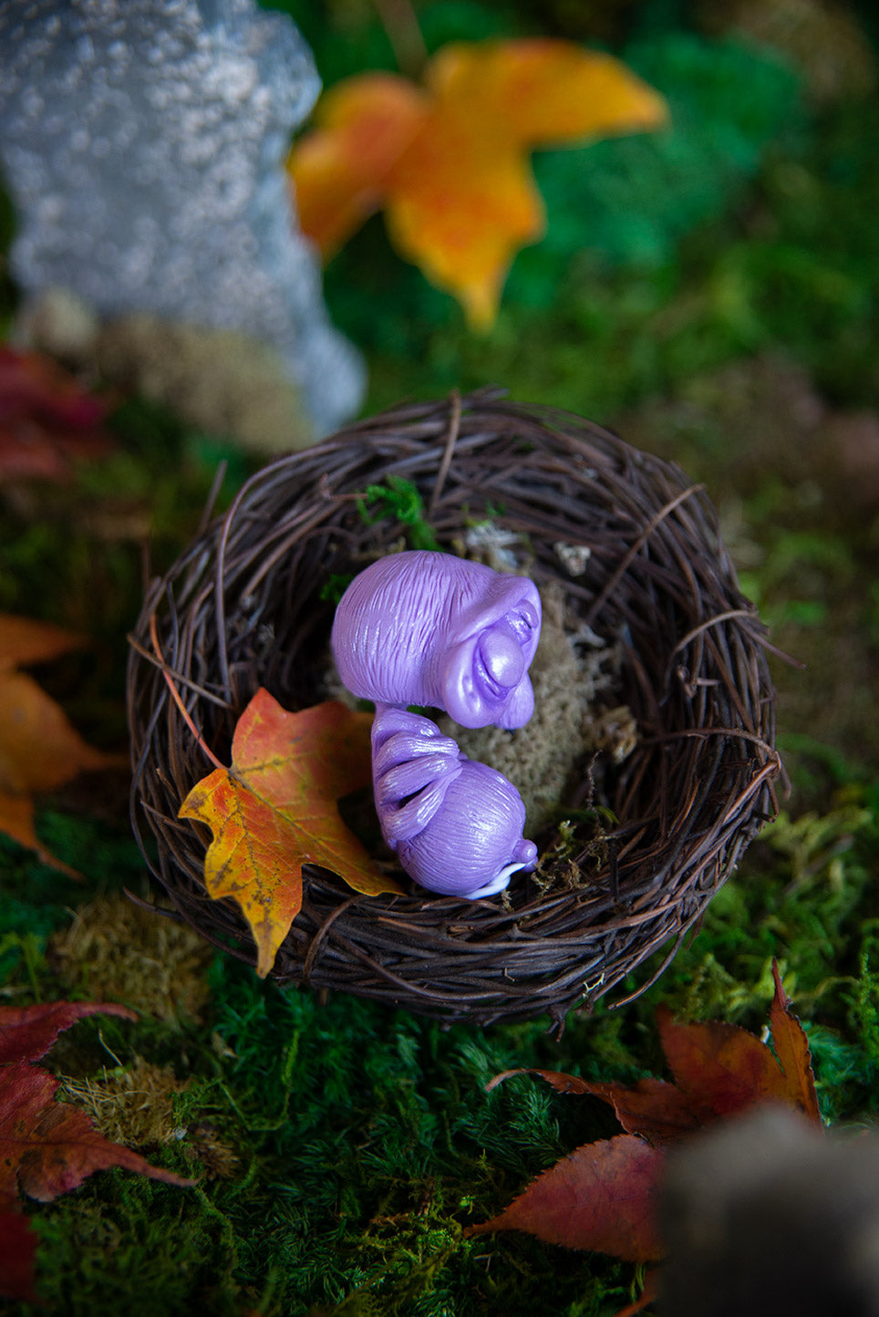 Purple Spider Mishling #024