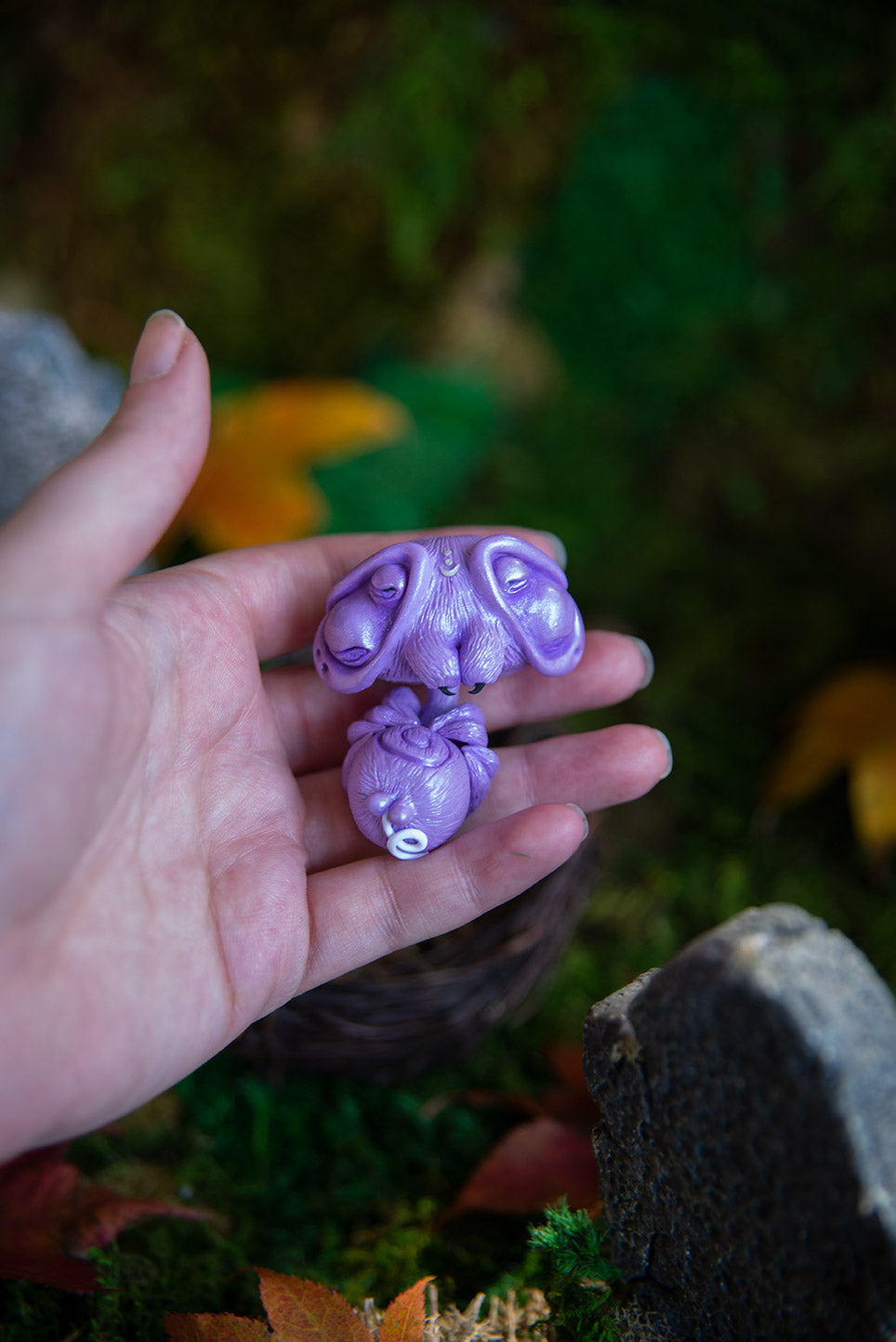 Purple Spider Mishling #024