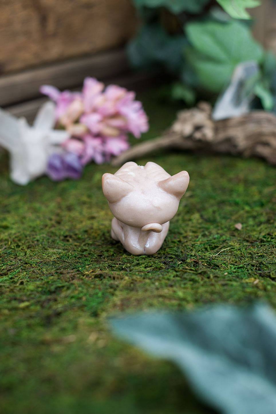 SALE!!! Hairless Cat Mish - OOAK collectible handmade polymer clay art toy gift