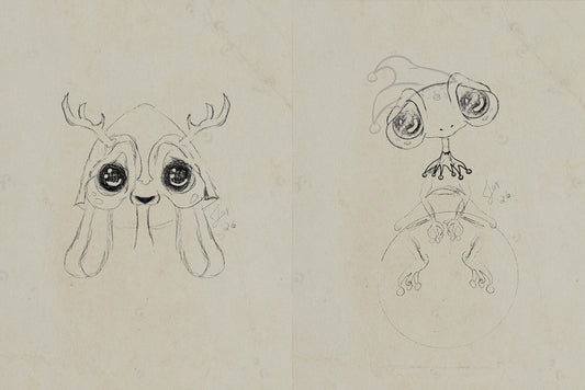 Inside my Sketchbook - January Dump