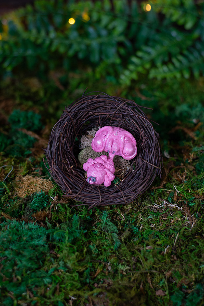 Pink Yule Spider Baby Mish #47