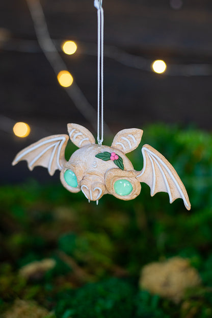Green Sugar Cookie Bat Ornament #50