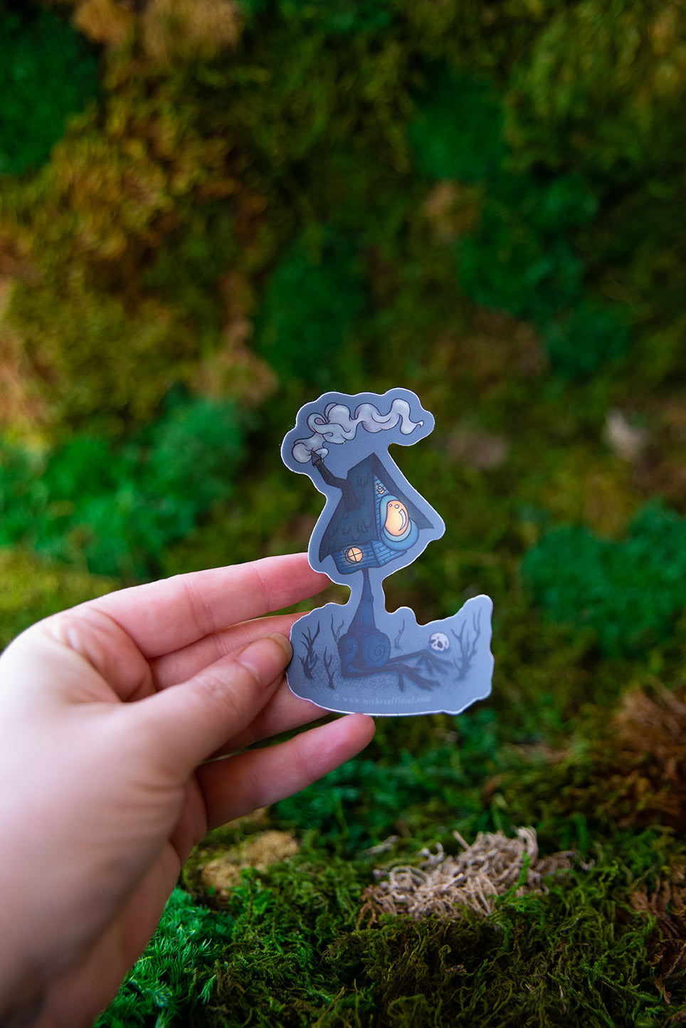 Baba Yaga House Sticker *RETIRED*