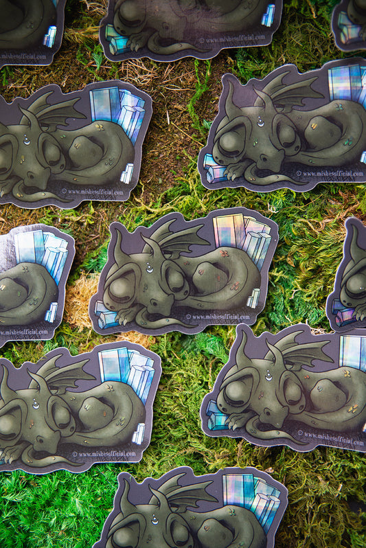 Sleeping Dragon Sticker *RETIRED*