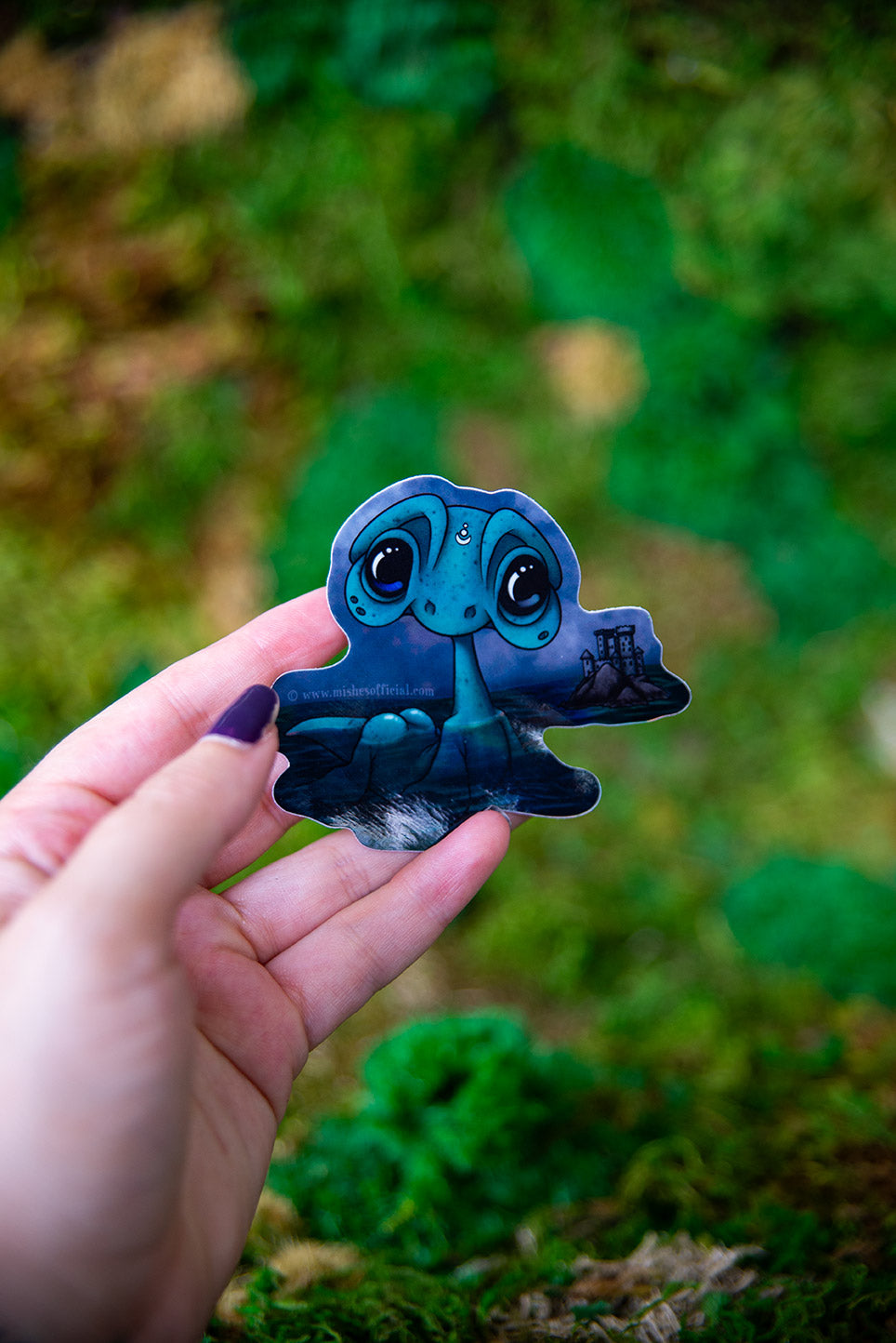 Loch Ness Booty Sticker