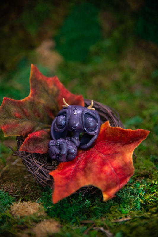Purple Jackalope Baby Mish #029