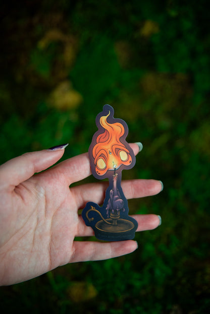 Last Light Candle Sticker