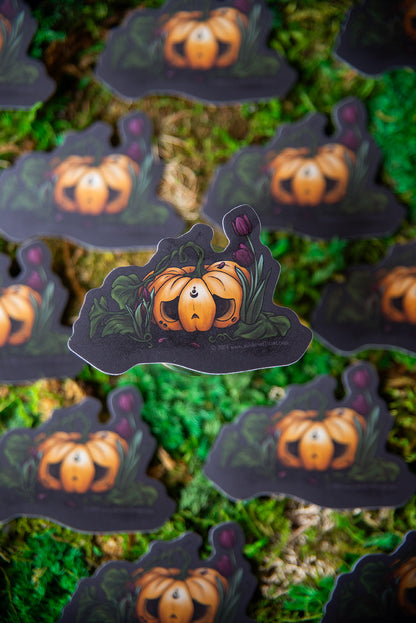 Spring Pumpkin Sticker