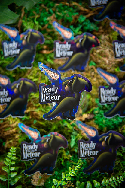 Ready for the Meteor Dino Sticker