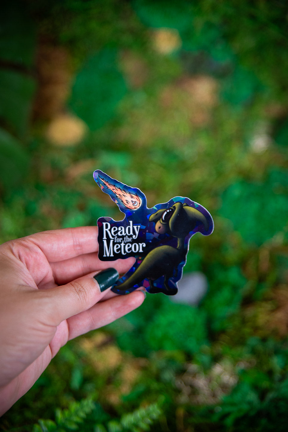 Ready for the Meteor Dino Sticker