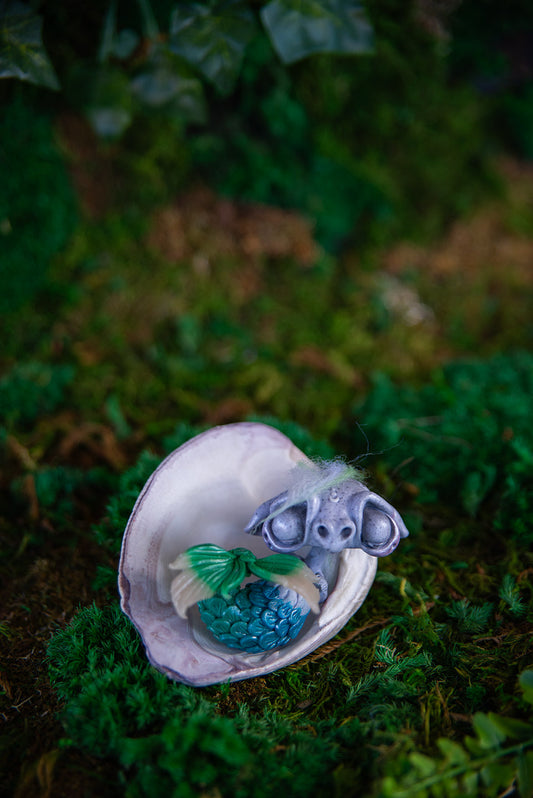Light Gray Hippocampus Baby Mish #039