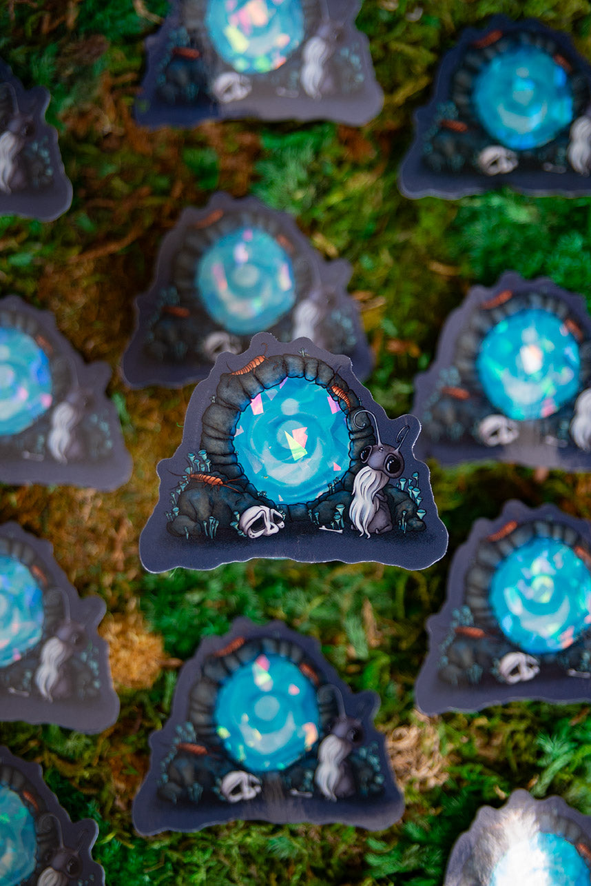 Mish Portal Sprocket Sticker