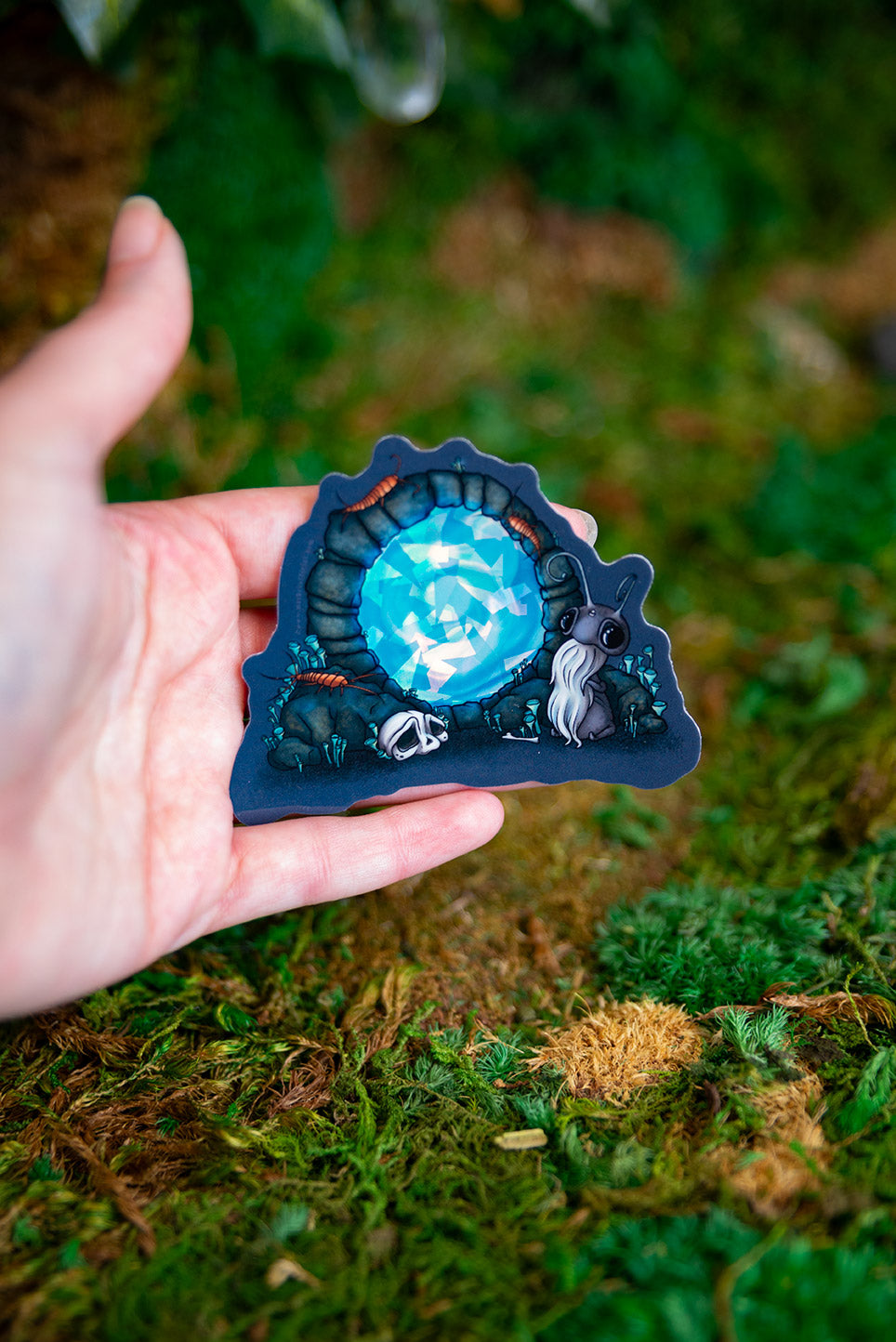 Mish Portal Sprocket Sticker