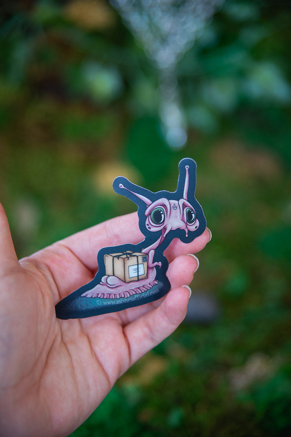 Percy the Parcel Snail Sticker