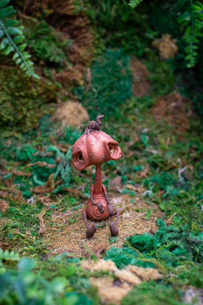 Dark Orange Jack O'Lantern Adult Mish #261