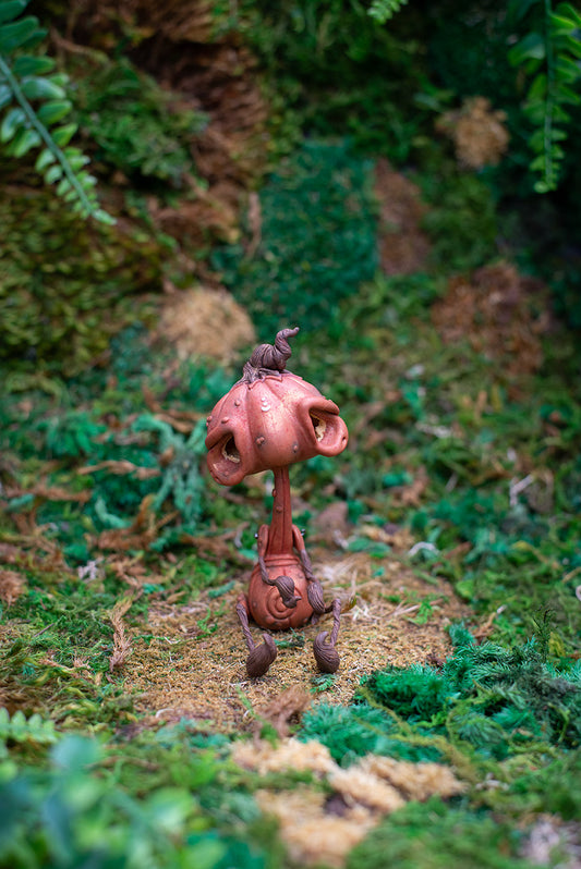 Dark Orange Jack O'Lantern Adult Mish #261