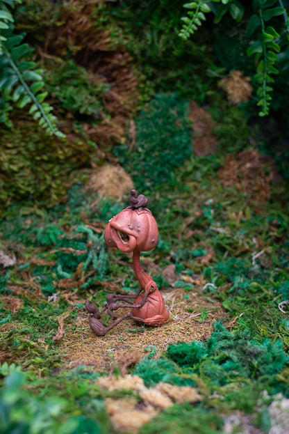 Dark Orange Jack O'Lantern Adult Mish #261