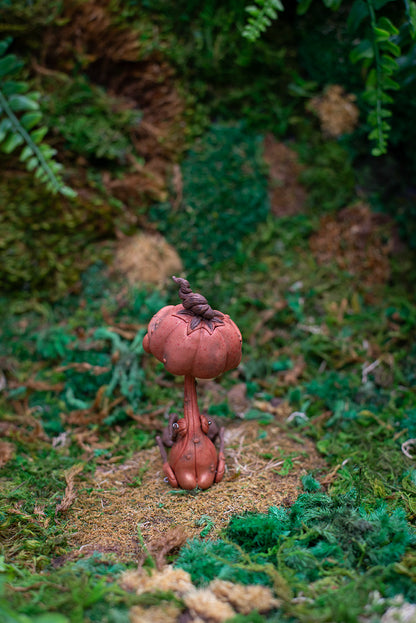 Dark Orange Jack O'Lantern Adult Mish #261