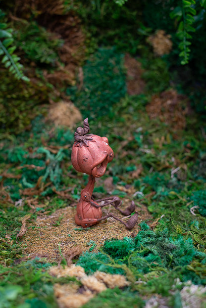 Dark Orange Jack O'Lantern Adult Mish #261