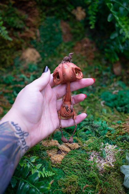 Dark Orange Jack O'Lantern Adult Mish #261