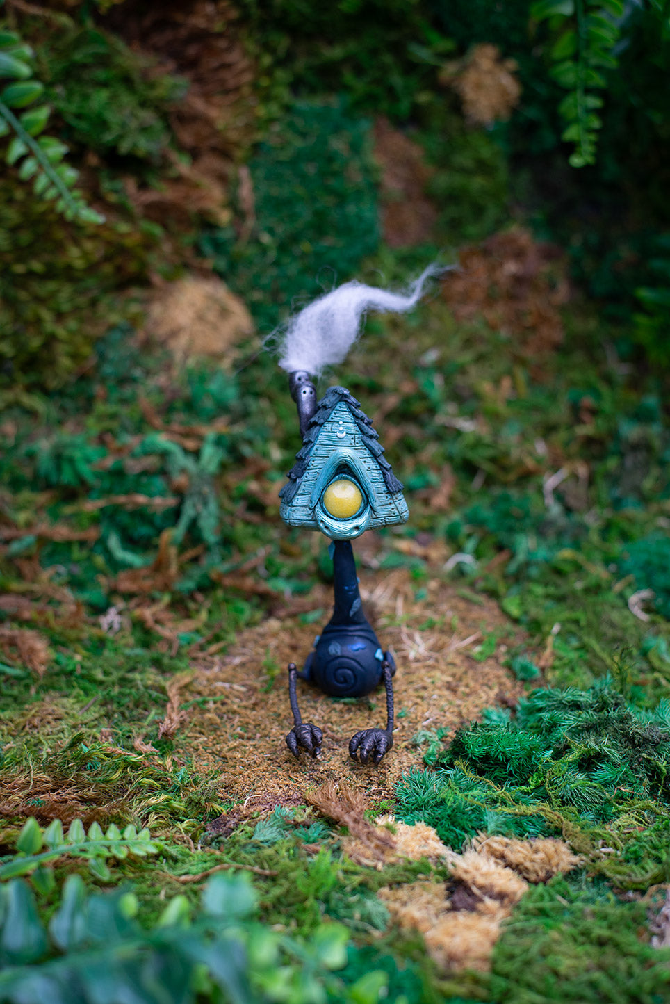 Blue Baba Yaga House Adult Mish #265